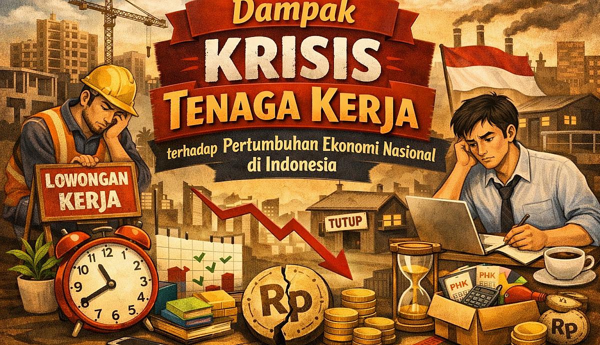 Dampak Krisis Tenaga Kerja terhadap Pertumbuhan Ekonomi Nasional di Indonesia