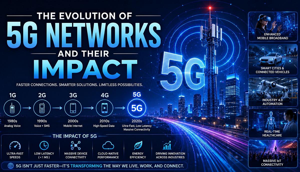 The Evolution of 5G Networks and Their Impact