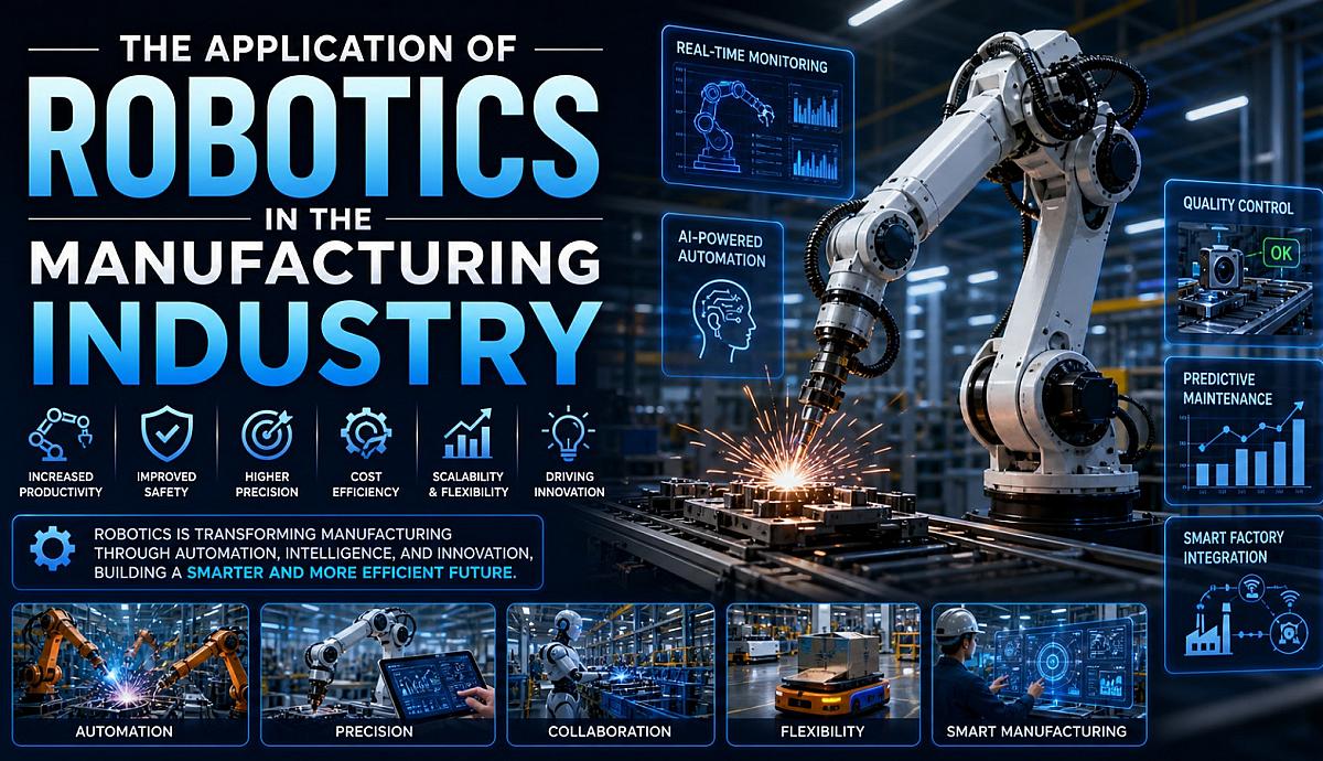 The Application of Robotics in the Manufacturing Industry