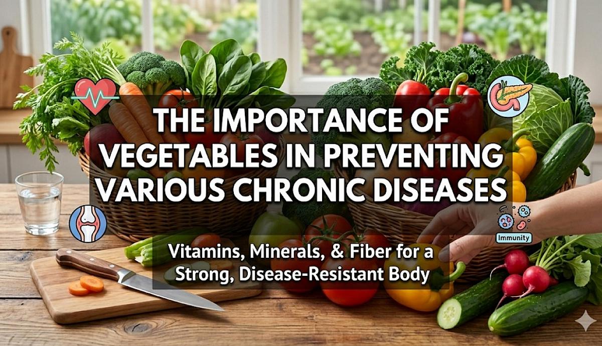 The Importance of Vegetables in Preventing Various Chronic Diseases