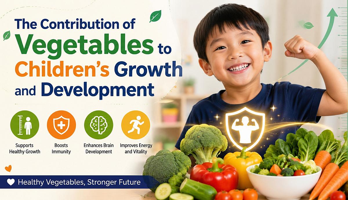 The Contribution of Vegetables to Children's Growth and Development