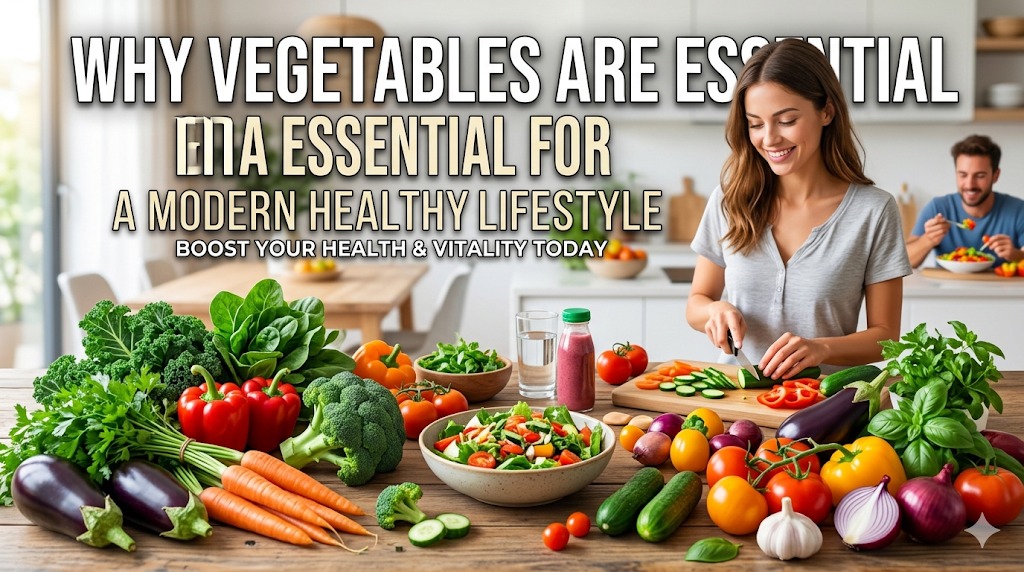 Why Vegetables Are Essential for a Modern Healthy Lifestyle