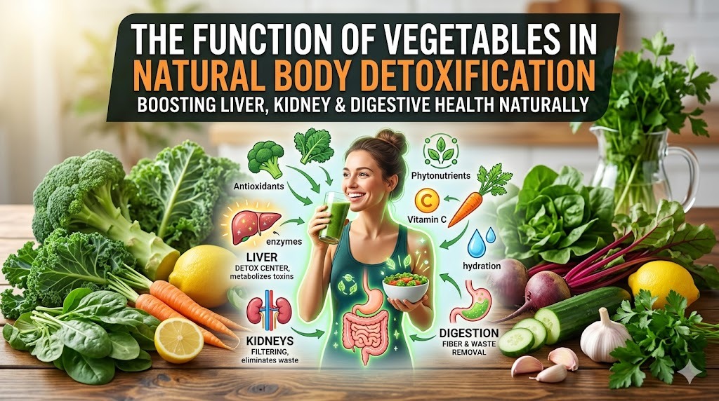 The Function of Vegetables in Natural Body Detoxification