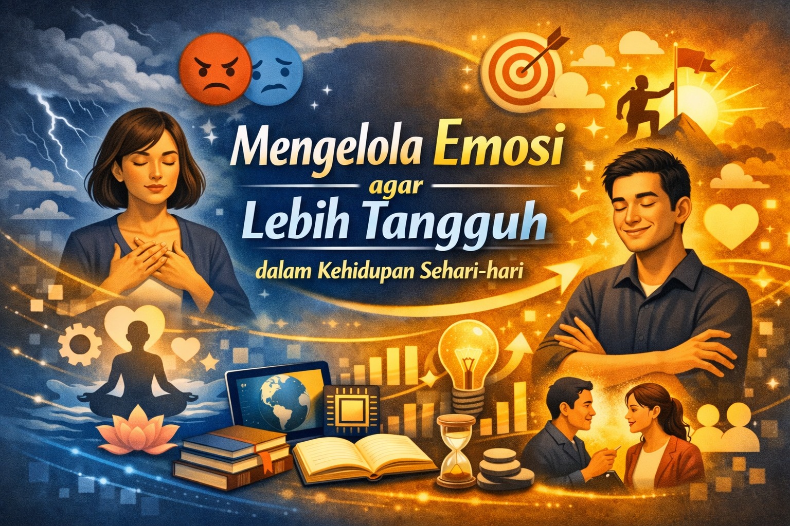 Mengelola Emosi agar Lebih Tangguh dalam Kehidupan Sehari-hari