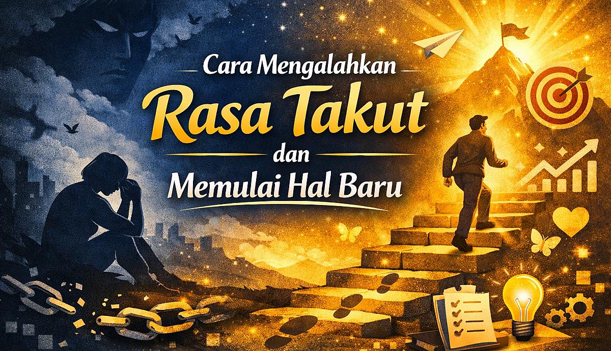 Cara Mengalahkan Rasa Takut dan Memulai Hal Baru