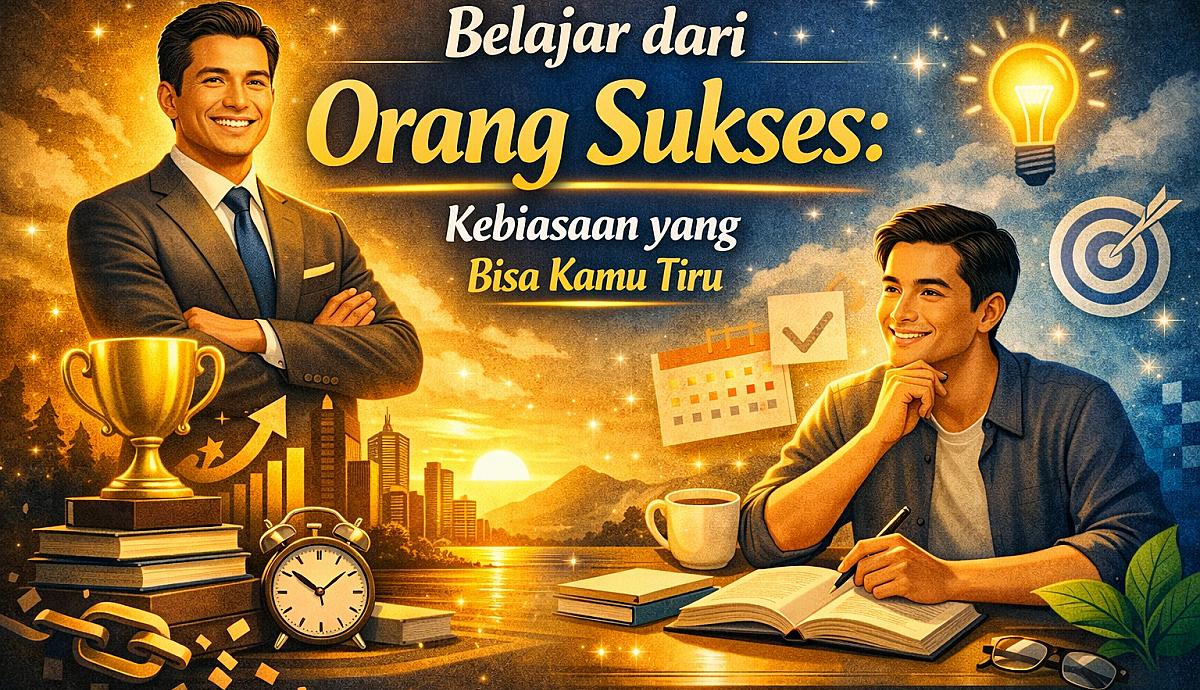 Belajar dari Orang Sukses: Kebiasaan yang Bisa Kamu Tiru