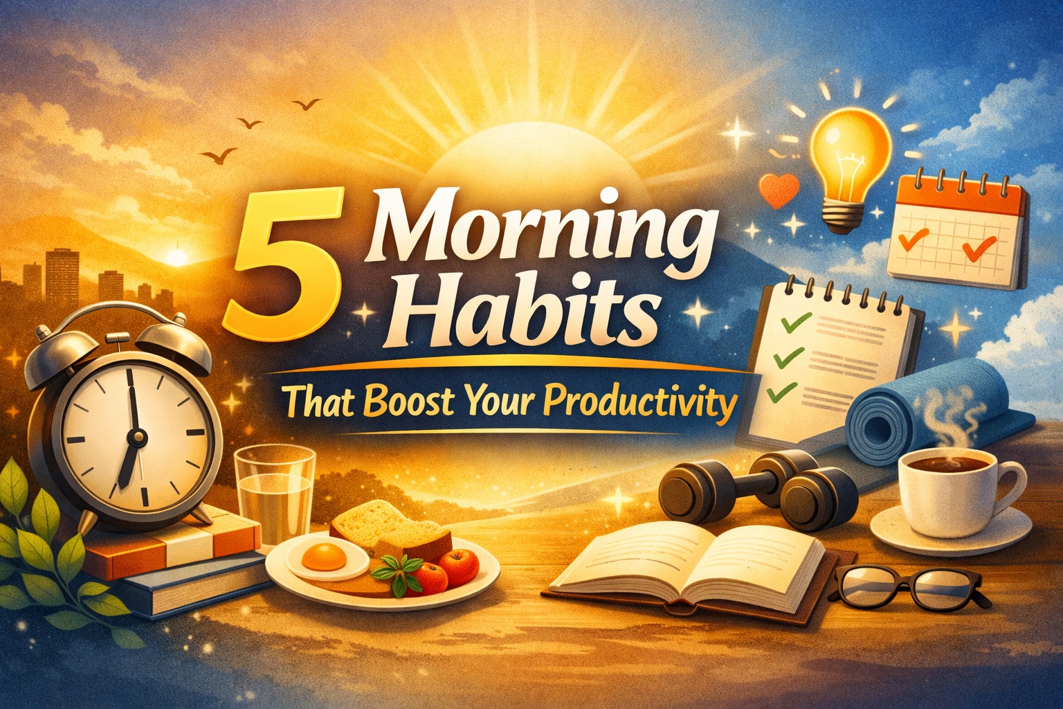 5 Morning Habits That Boost Your Productivity