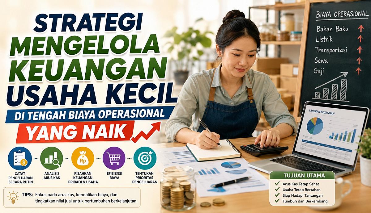 Strategi Mengelola Keuangan Usaha Kecil di Tengah Biaya Operasional yang Naik