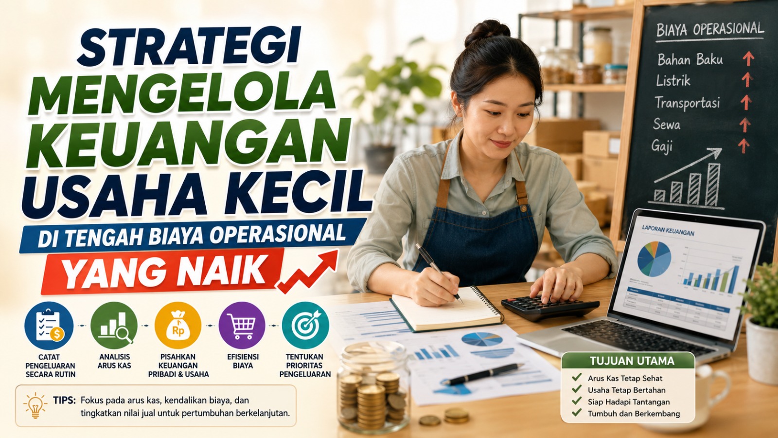 Strategi Mengelola Keuangan Usaha Kecil di Tengah Biaya Operasional yang Naik