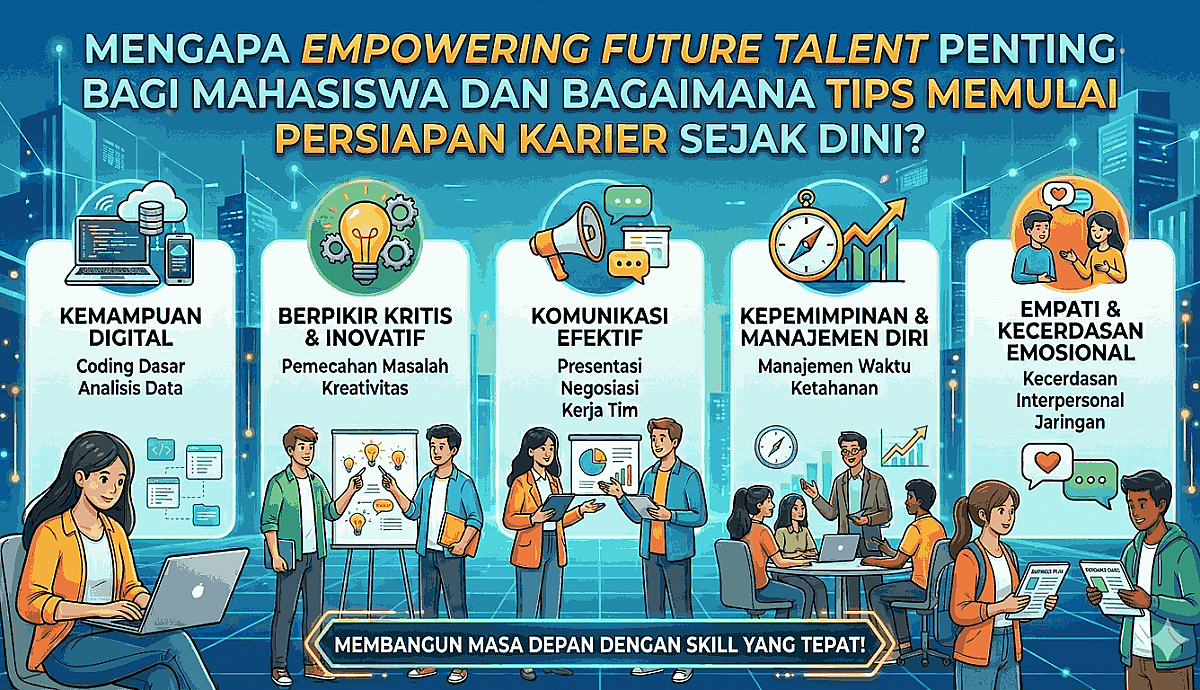 Mengapa Empowering Future Talent Penting bagi Mahasiswa dan Bagaimana Tips Memulai Persiapan Karier Sejak Dini?
