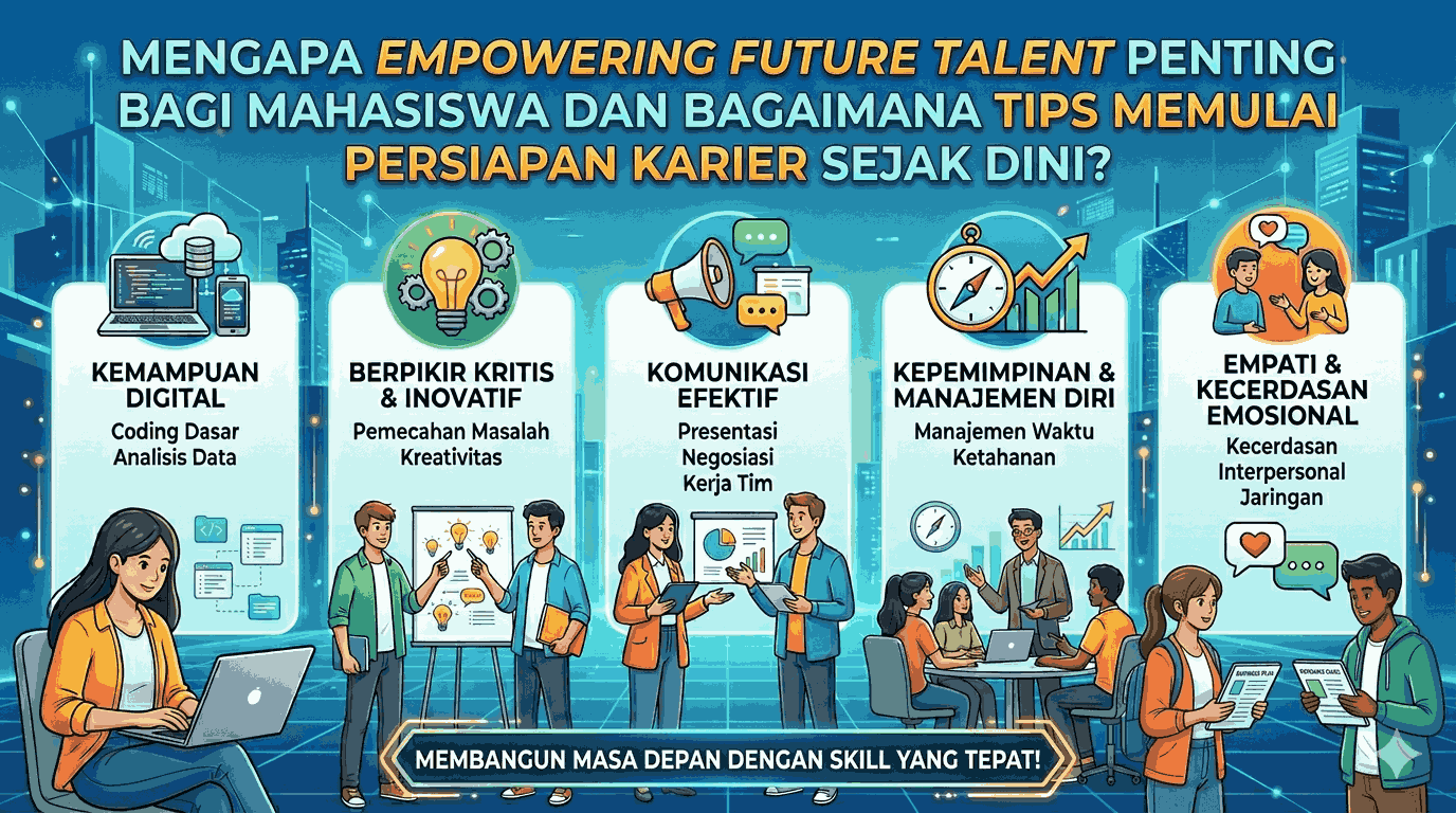 Mengapa Empowering Future Talent Penting bagi Mahasiswa dan Bagaimana Tips Memulai Persiapan Karier Sejak Dini?