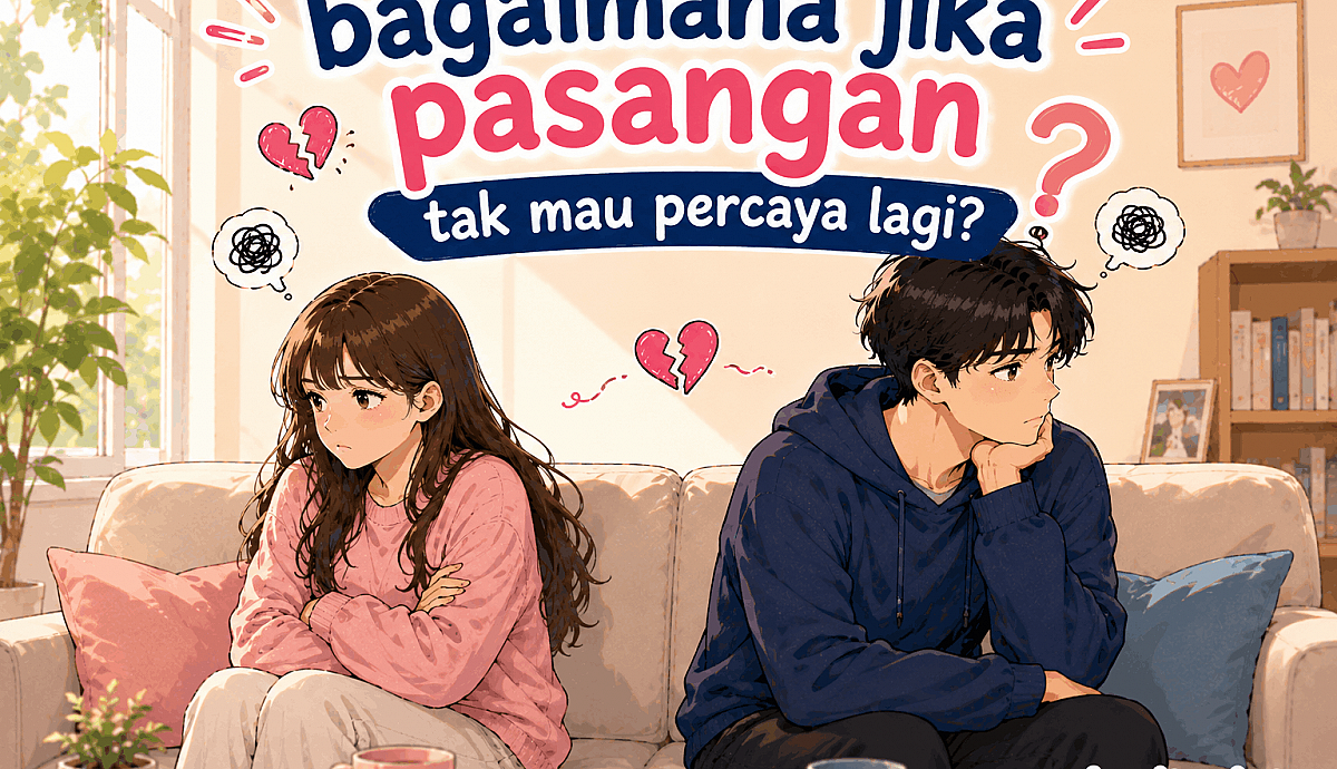 Bagaimana Jika Pasangan Tak Mau Percaya Lagi