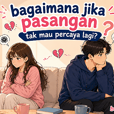 Bagaimana Jika Pasangan Tak Mau Percaya Lagi