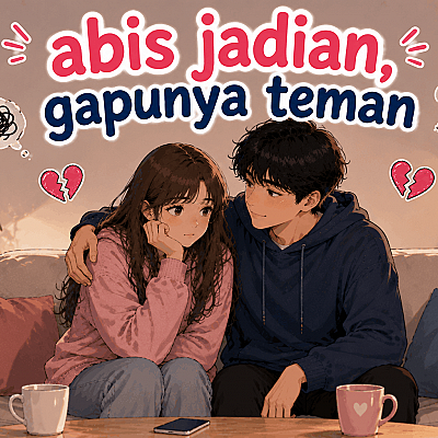 Abis Jadian, Gapunya Teman