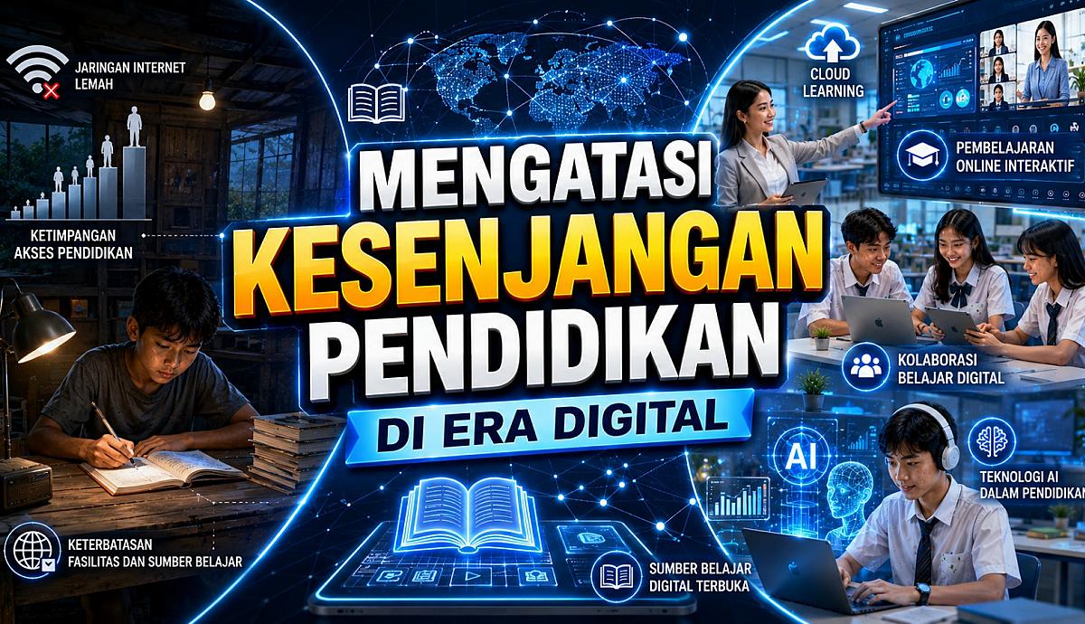 Mengatasi Kesenjangan Pendidikan di Era Digital