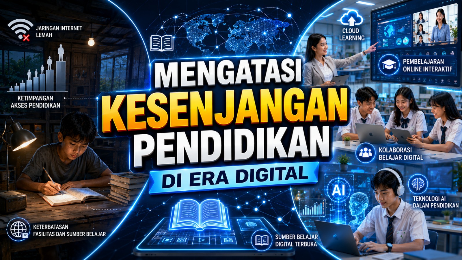 Mengatasi Kesenjangan Pendidikan di Era Digital