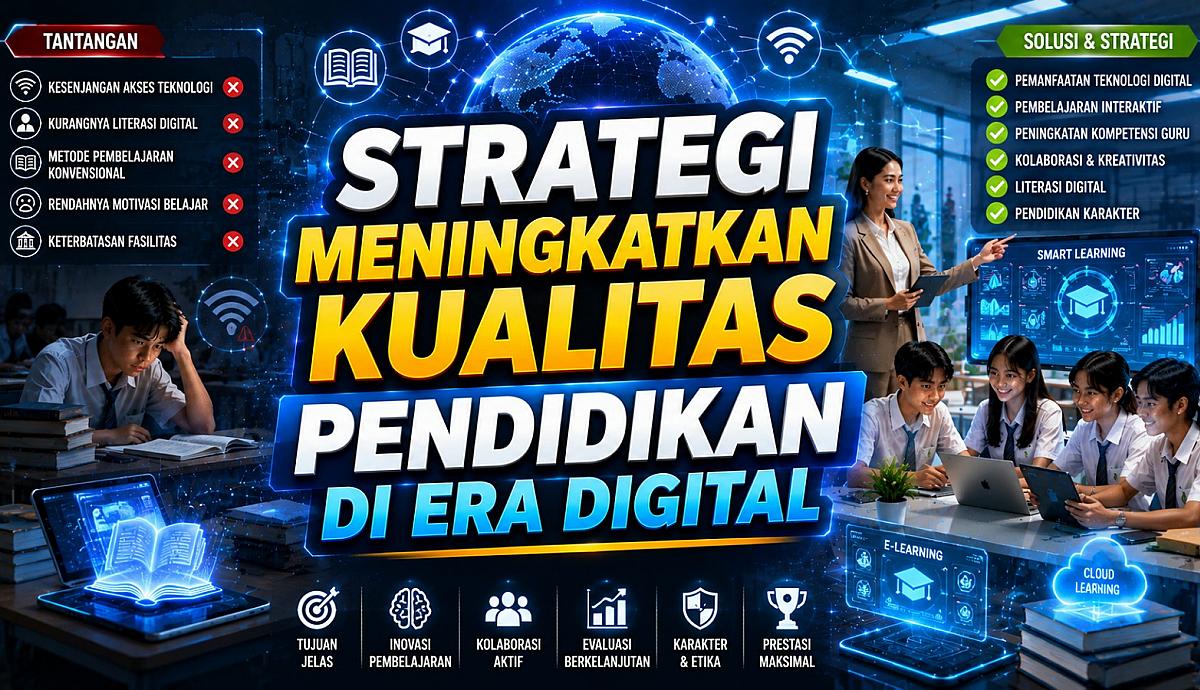 Strategi Meningkatkan Kualitas Pendidikan di Era Digital