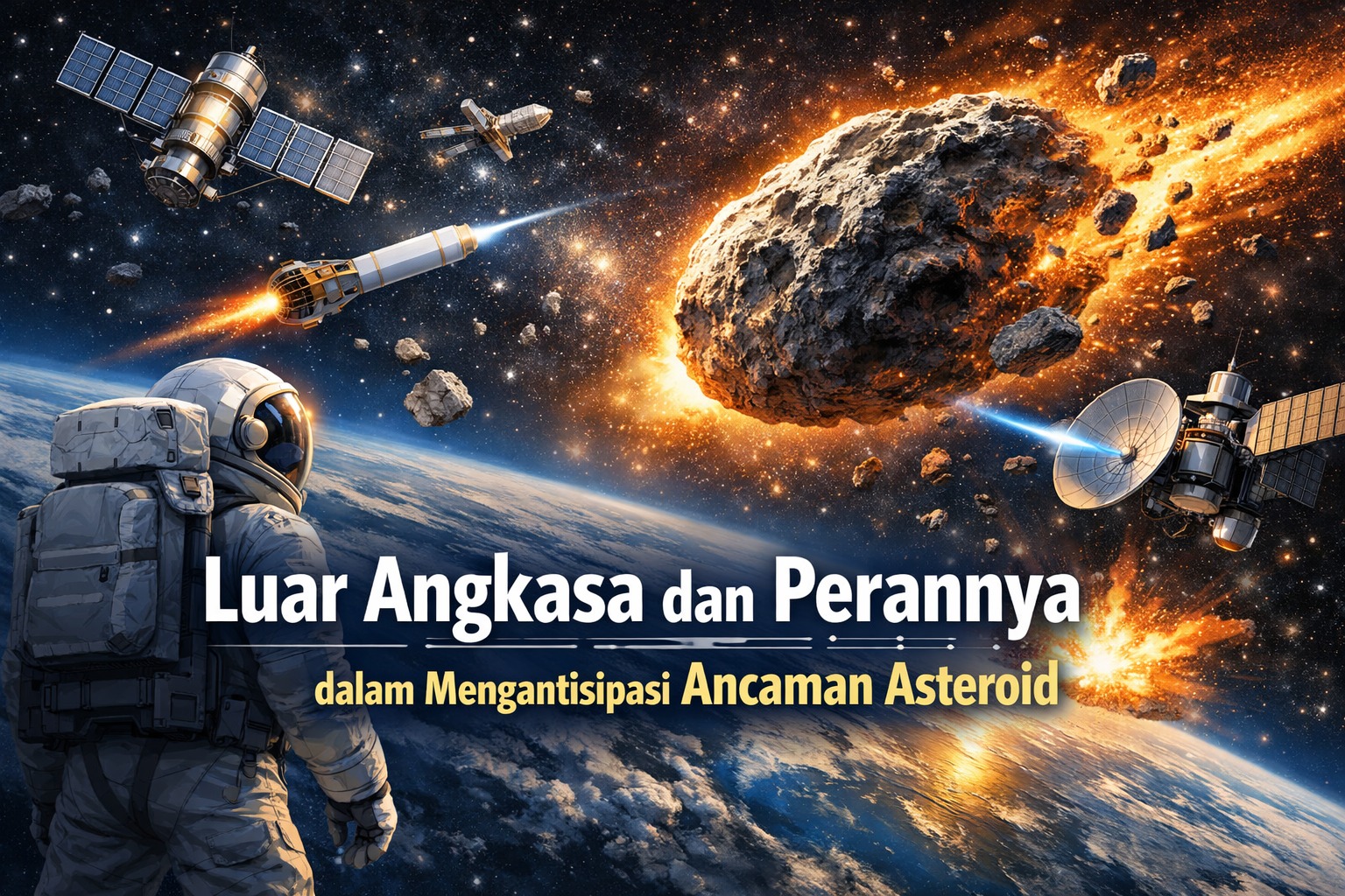Luar Angkasa dan Perannya dalam Mengantisipasi Ancaman Asteroid