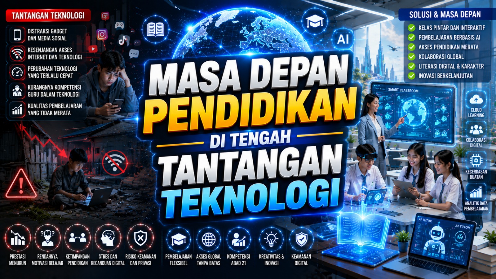 Masa Depan Pendidikan di Tengah Tantangan Teknologi