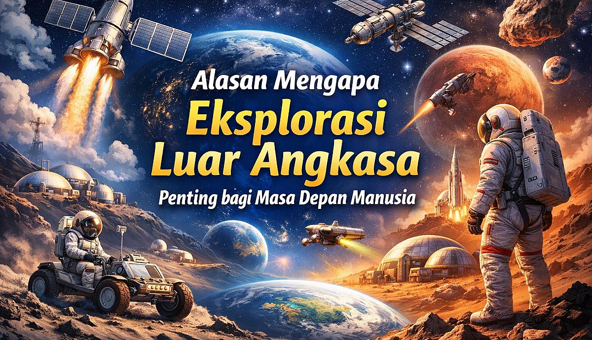 Alasan Mengapa Eksplorasi Luar Angkasa Penting bagi Masa Depan Manusia