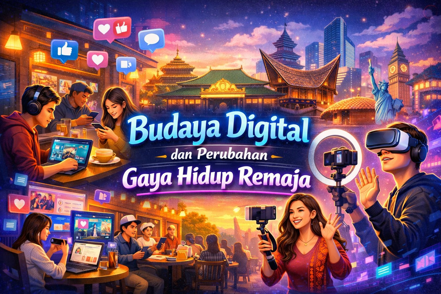 Budaya Digital dan Perubahan Gaya Hidup Remaja