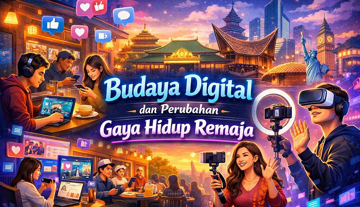 Budaya Digital dan Perubahan Gaya Hidup Remaja