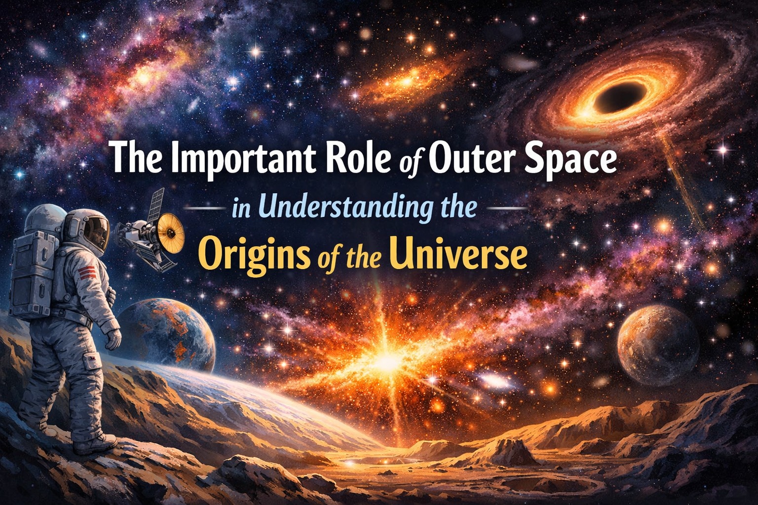 The Important Role of Outer Space in Understanding the Origins of the Universe