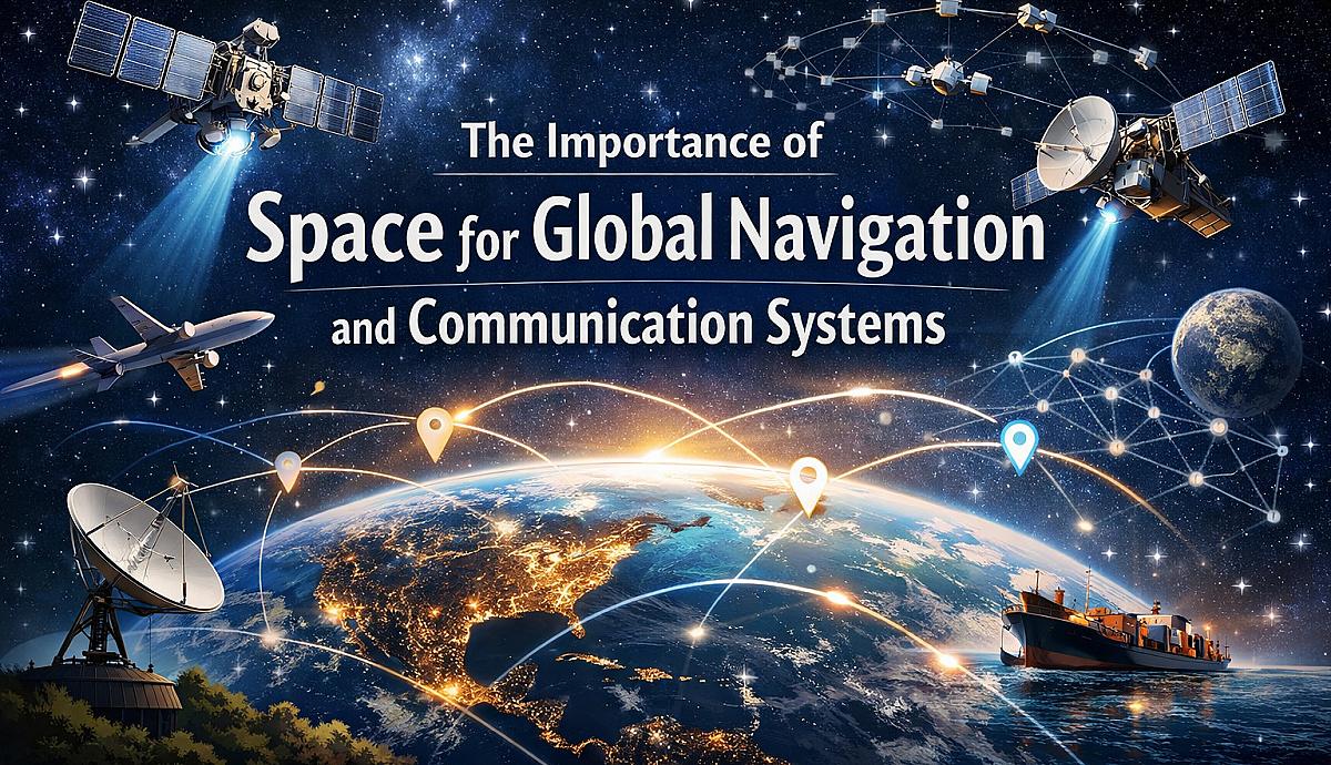 The Importance of Space for Global Navigation and Communication Systems