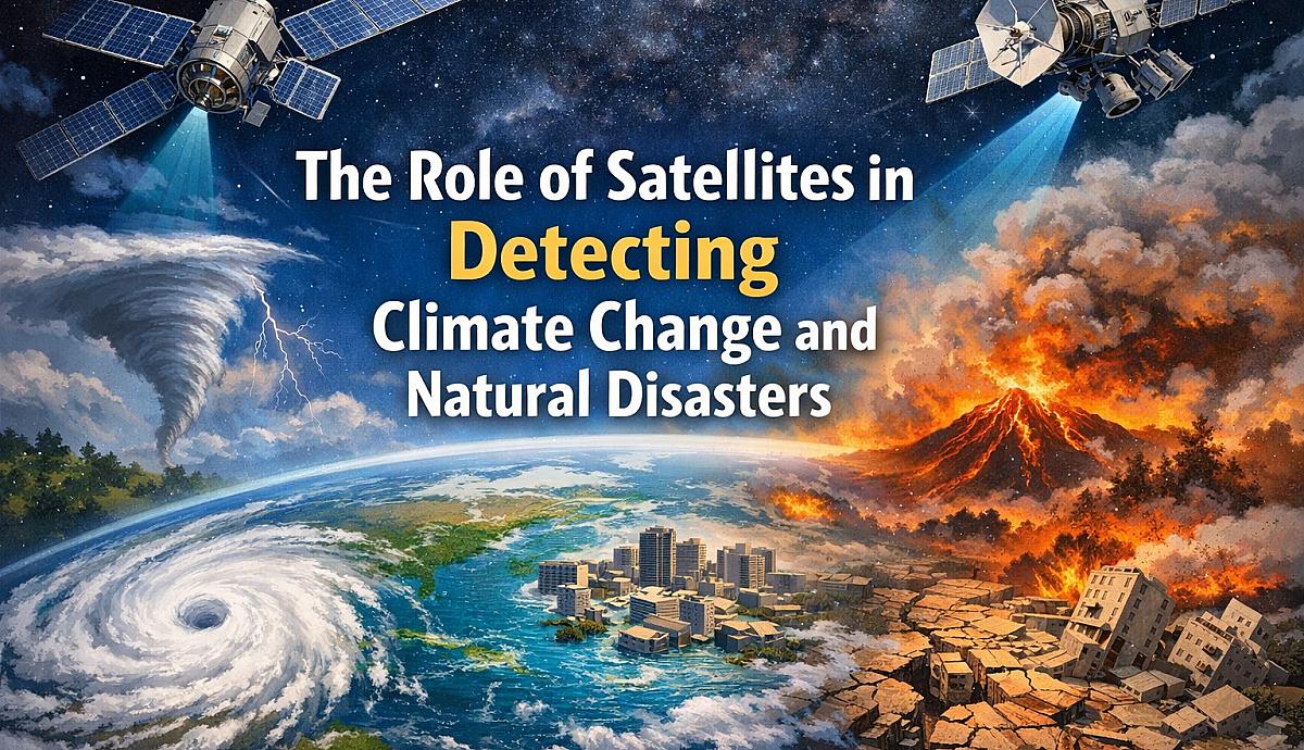 The Role of Satellites in Detecting Climate Change and Natural Disasters