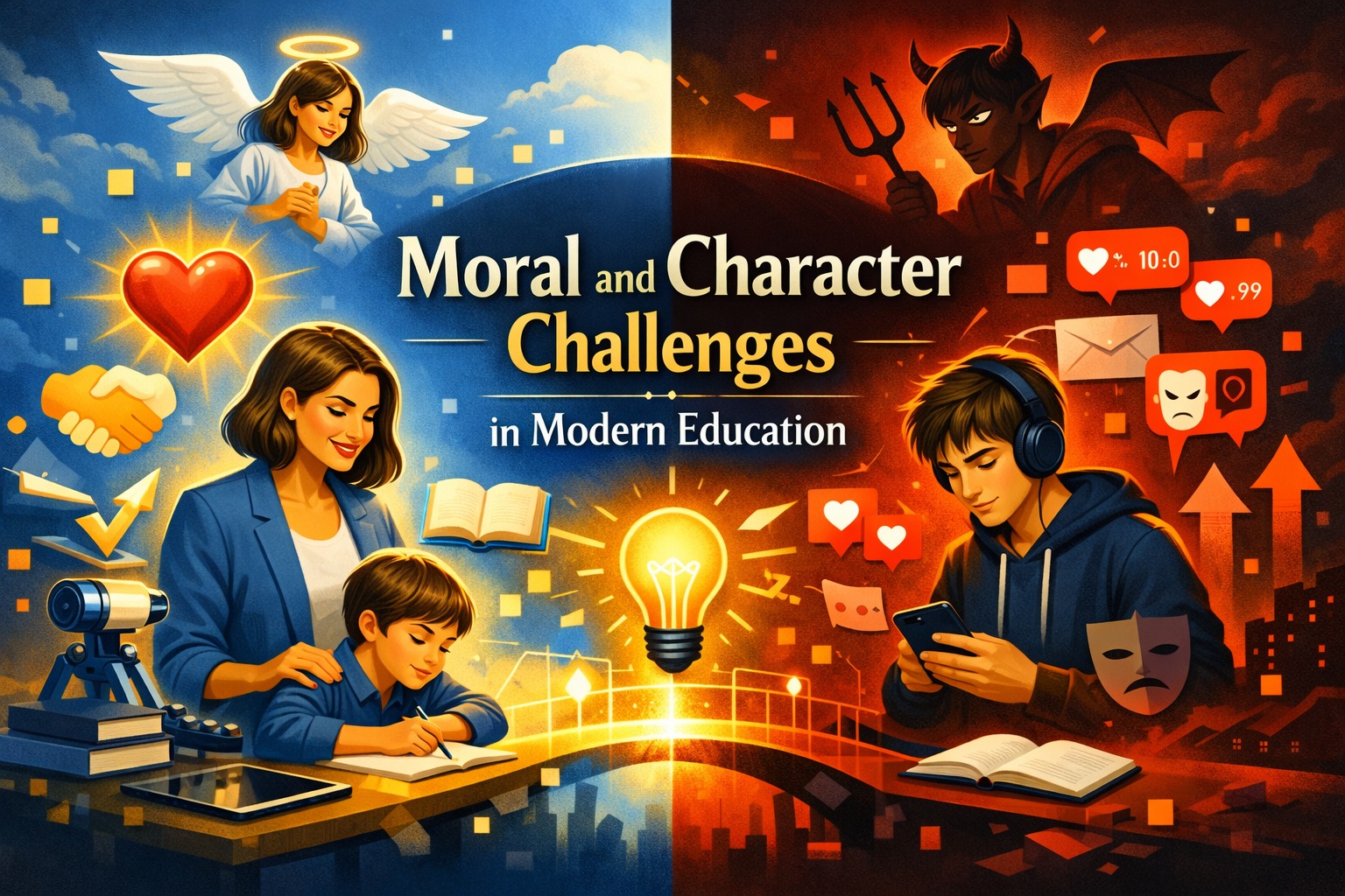 MORAL AND CHARACTER CHALLENGES IN MODERN EDUCATION