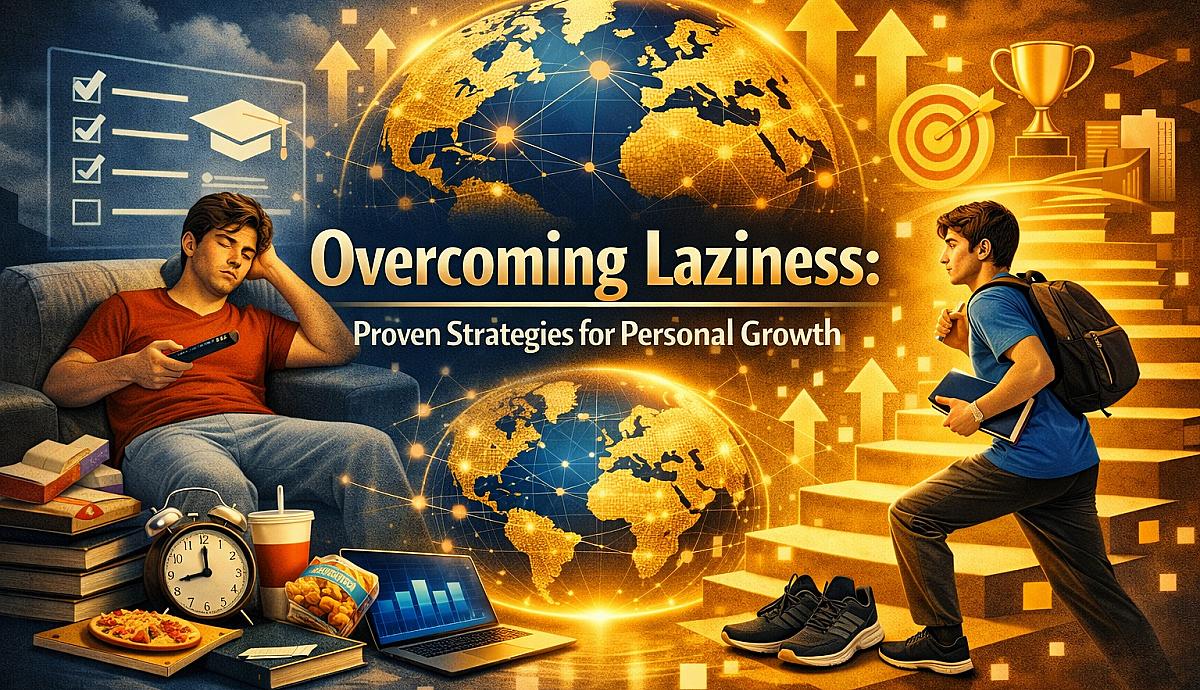 OVERCOMING LAZINESS: PROVEN STRATEGIES FOR PERSONAL GROWTH