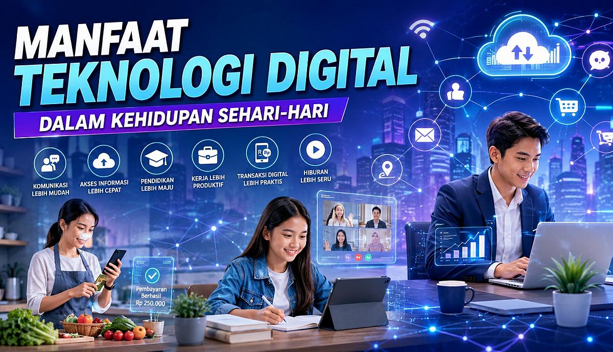Manfaat Teknologi Digital dalam Kehidupan Sehari-Hari
