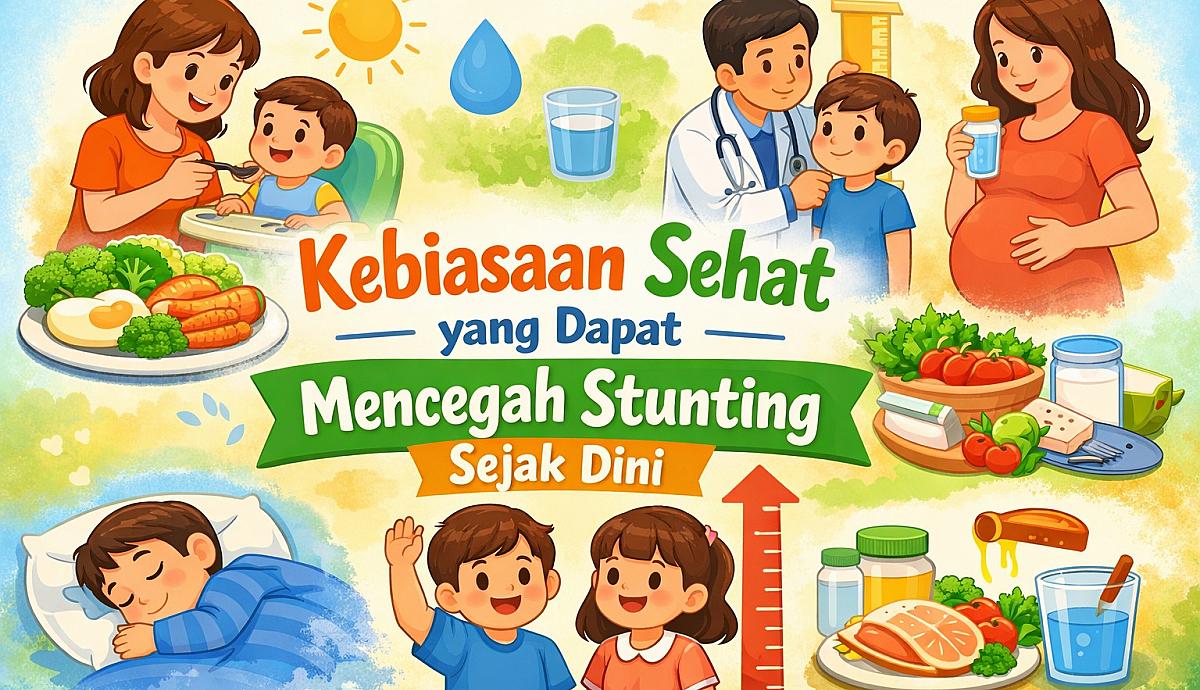 Kebiasaan Sehat yang Dapat Mencegah Stunting Sejak Dini