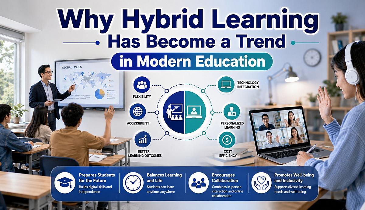 Why Hybrid Learning Has Become a Trend in Modern Education