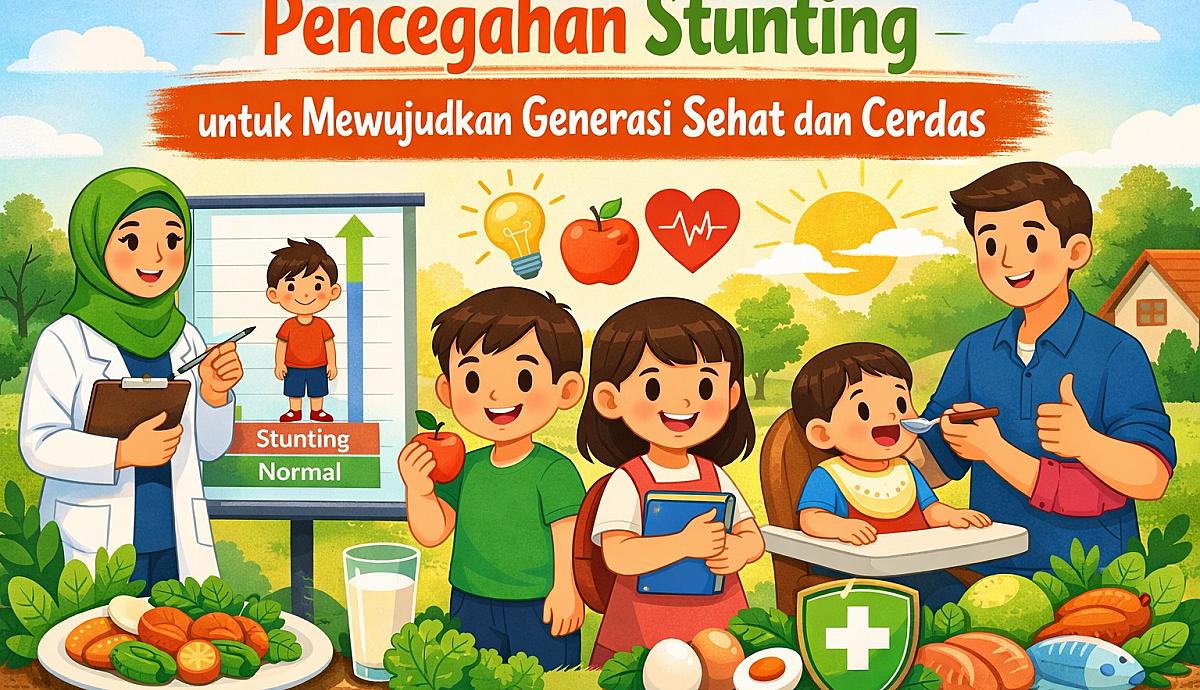 Pencegahan Stunting untuk Mewujudkan Generasi Sehat dan Cerdas