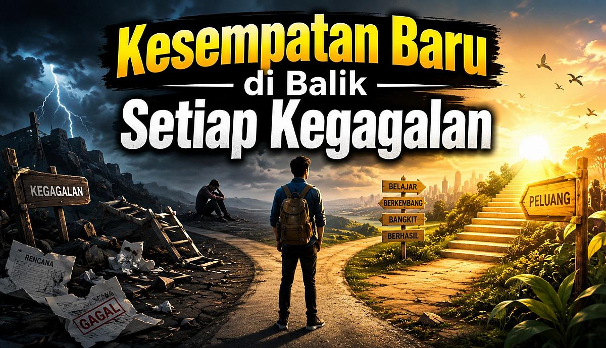 Kesempatan Baru di Balik Setiap Kegagalan