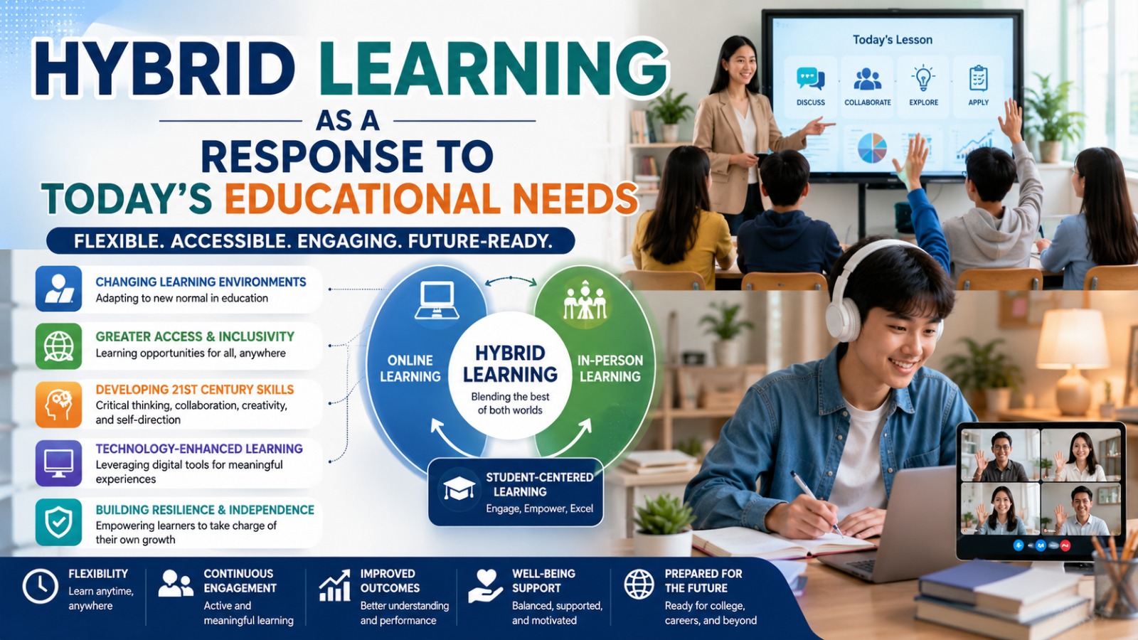 Hybrid Learning as a Response to Today’s Educational Needs