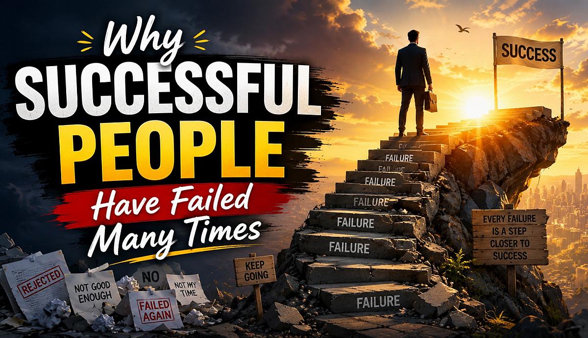 Why Successful People Have Failed Many Times
