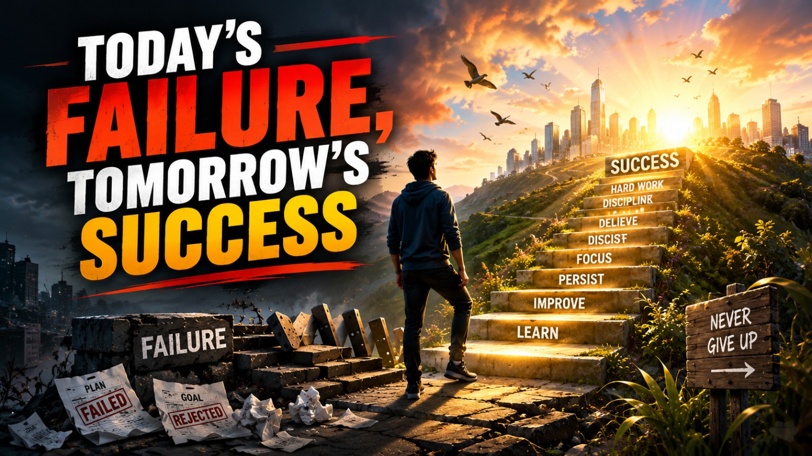 Today’s Failure, Tomorrow’s Success