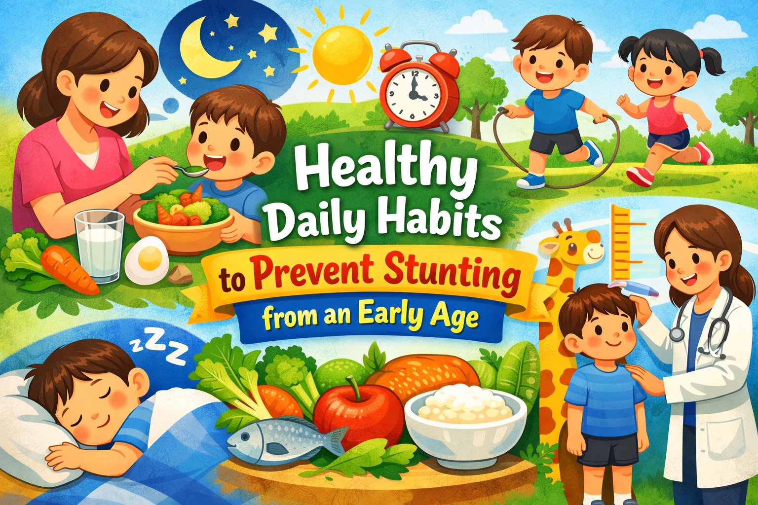 Healthy Daily Habits to Prevent Stunting from an Early Age