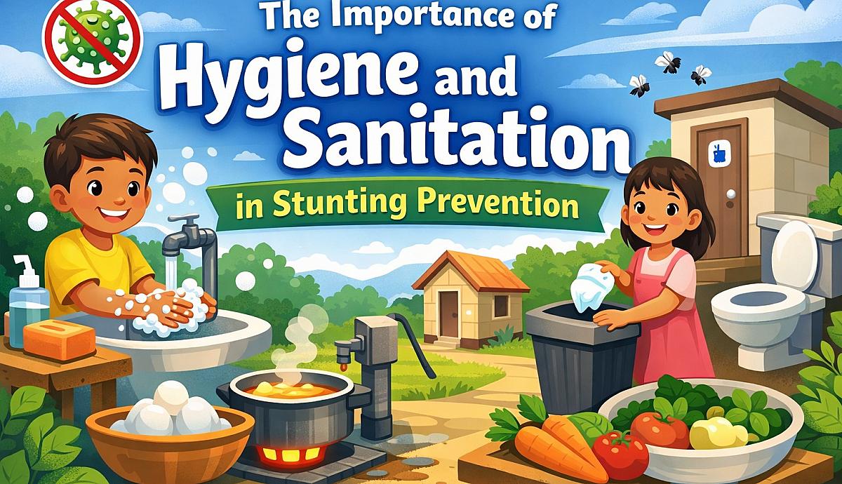 The Importance of Hygiene and Sanitation in Stunting Prevention