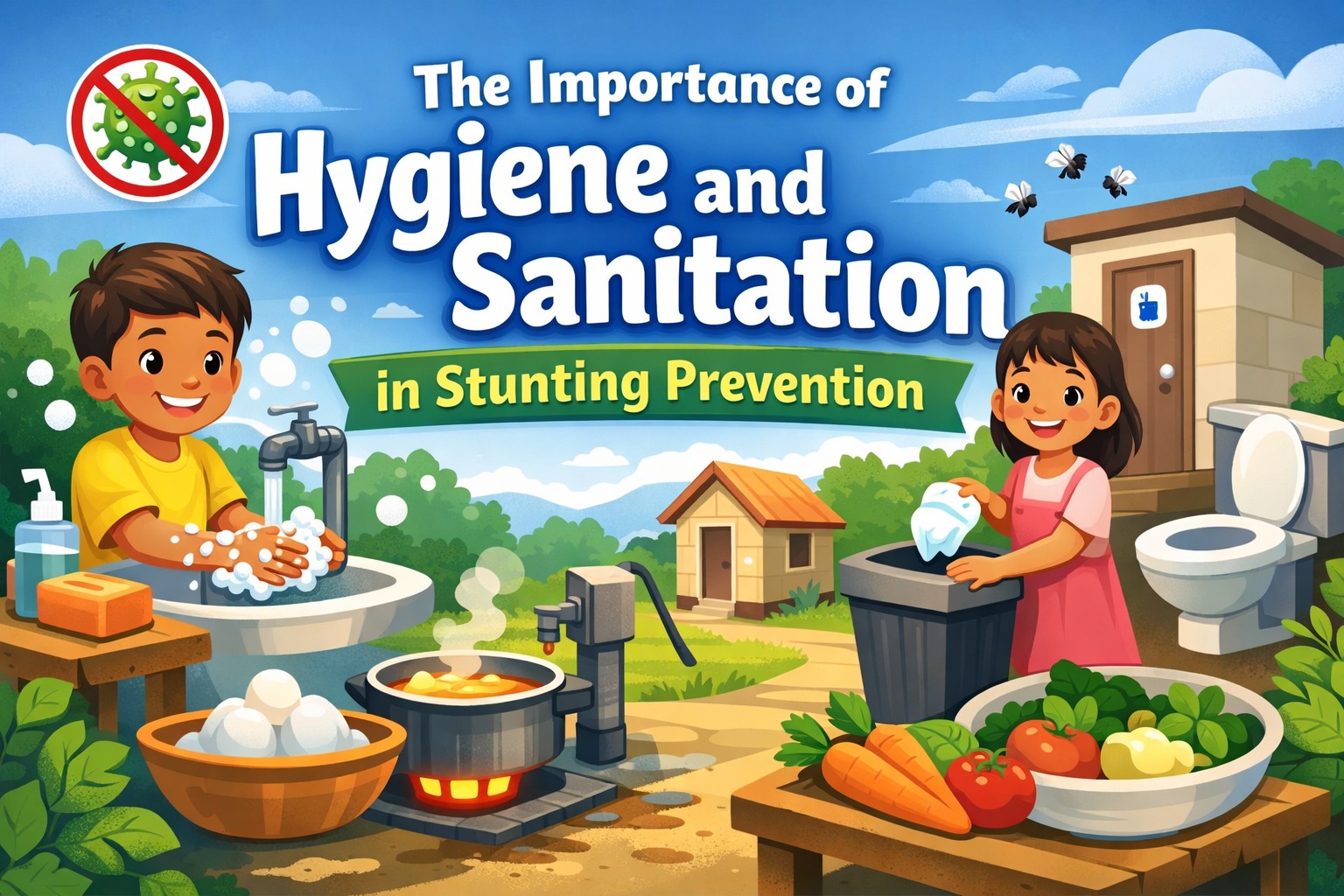 The Importance of Hygiene and Sanitation in Stunting Prevention