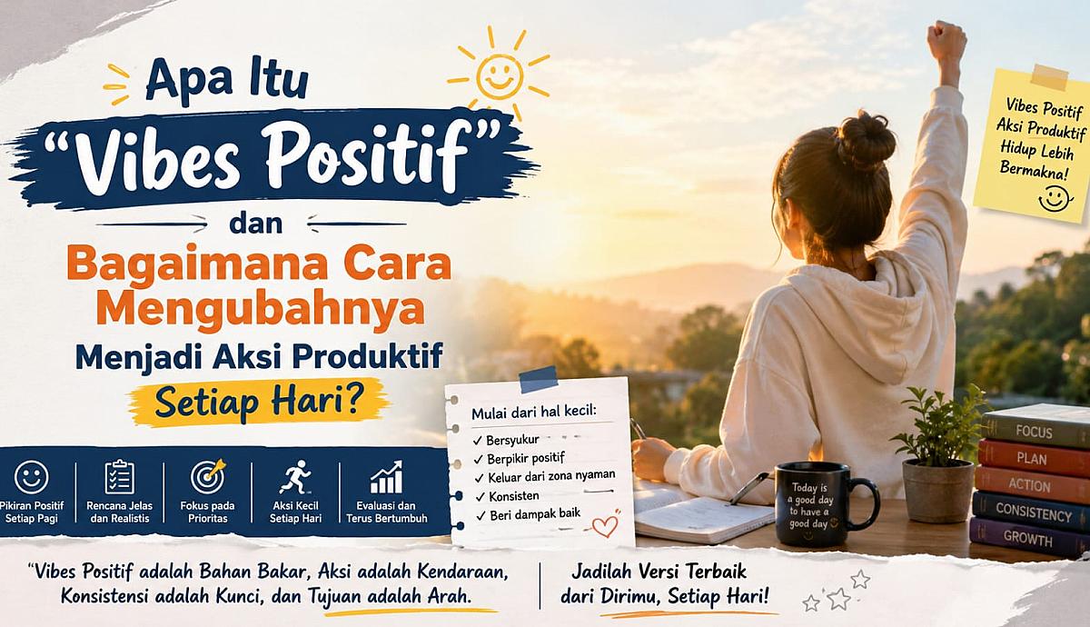 Apa Itu “Vibes Positif” dan Bagaimana Cara Mengubahnya Menjadi Aksi Produktif Setiap Hari?
