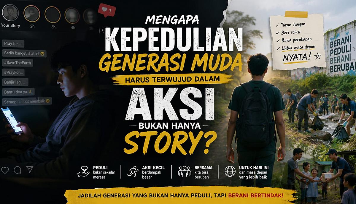 Mengapa Kepedulian Generasi Muda Harus Terwujud dalam Aksi, Bukan Hanya Story?