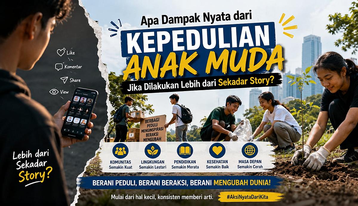 Apa Dampak Nyata dari Kepedulian Anak Muda Jika Dilakukan Lebih dari Sekadar Story?