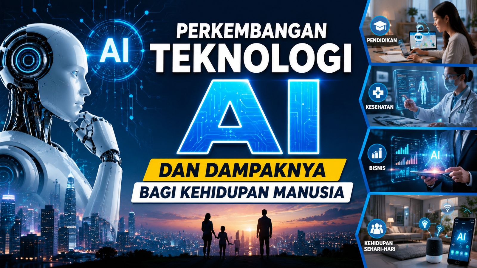 Perkembangan Teknologi AI dan Dampaknya bagi Kehidupan Manusia