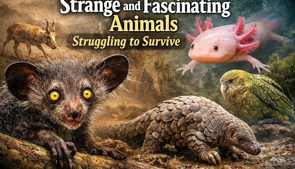 Strange and Fascinating Animals Struggling to Survive