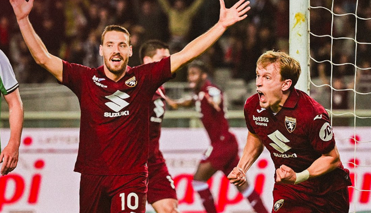 Torino Bangkit dan Tundukkan Sassuolo 2-1 di Serie A
