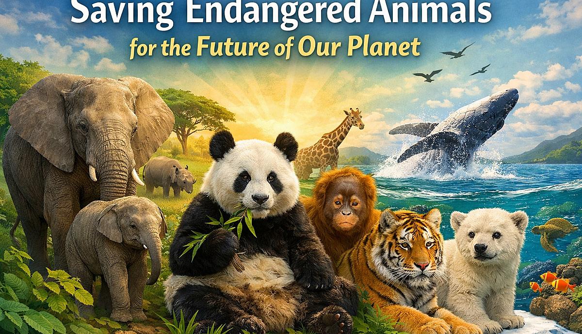 Saving Endangered Animals for the Future of Our Planet