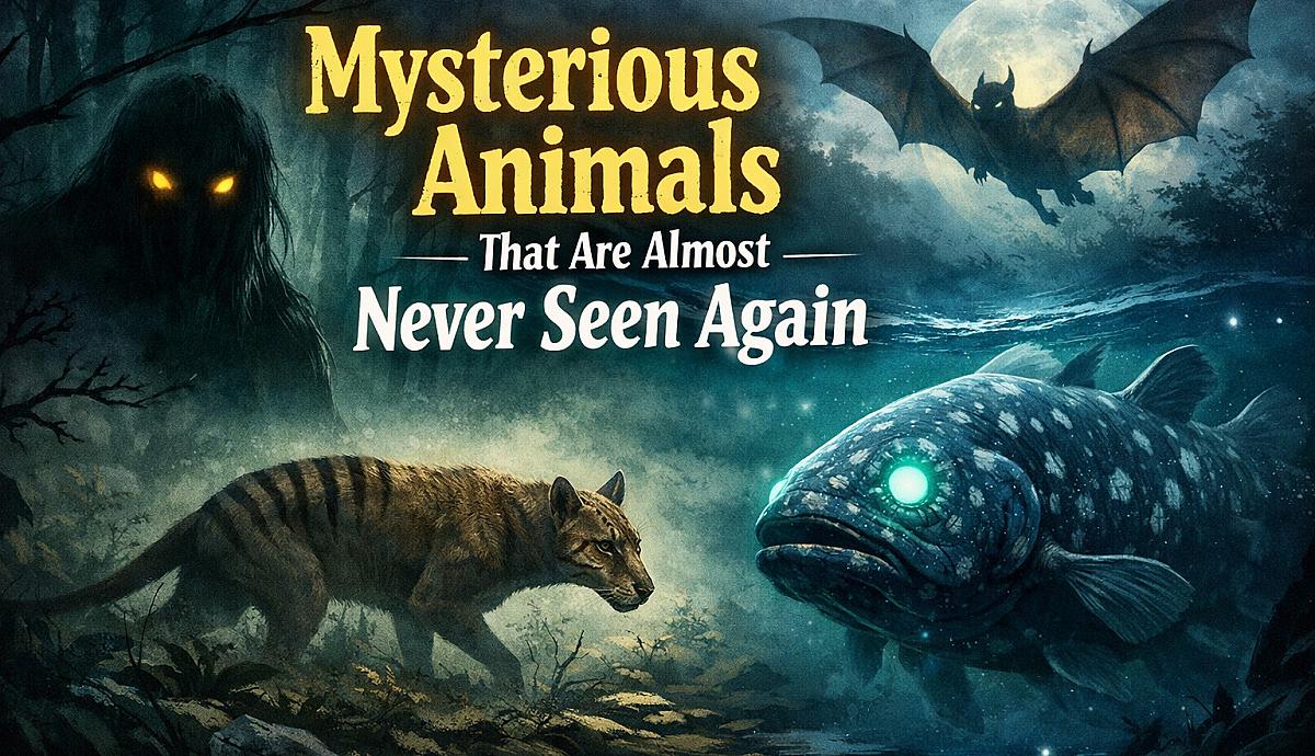Mysterious Animals That Are Almost Never Seen Again